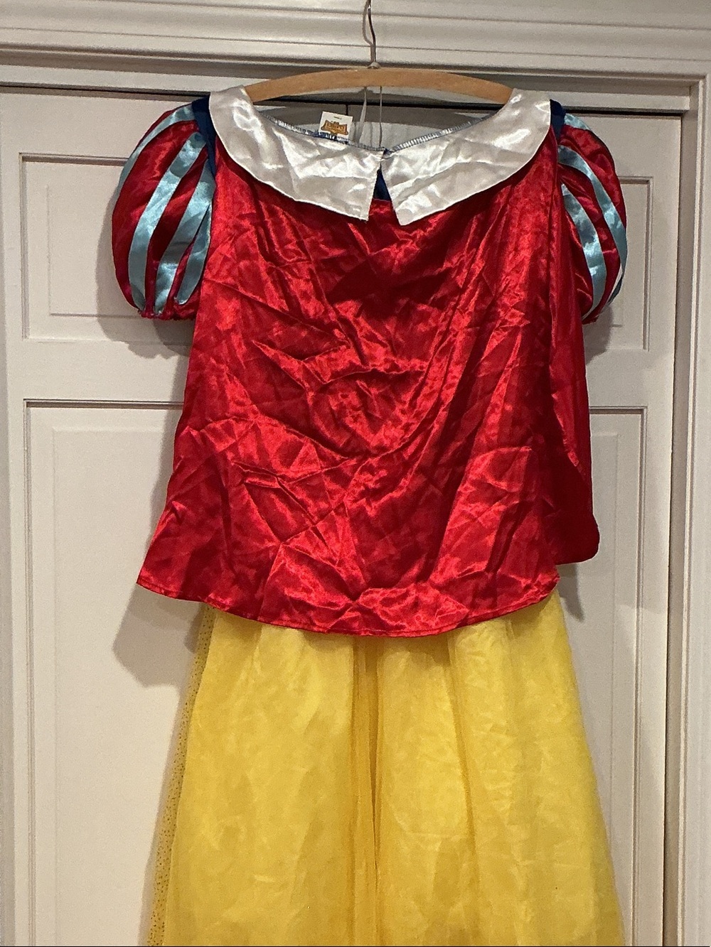 Adult Disney Classic Snow White Yellow, Blue & Red Dress Costume - Picture 8 of 11